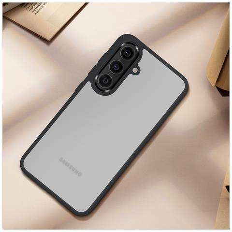 Cover Per Samsung S24 Plus Retro Rigido Bordo Flessibile Design Fumé - Foto 5