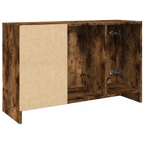 Mobile Lavabo Rovere Fumo 90x29x55 Cm In Truciolare - Foto 10