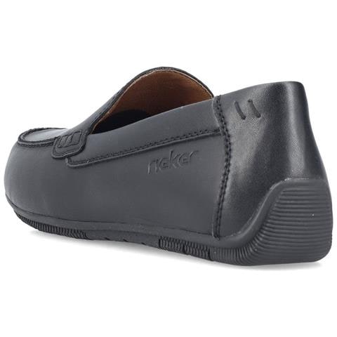 Classic Closed Mocassino Pelle Scarpe Uomo Nero Eu 42, 09557-00 - Foto 3