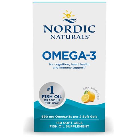 Omega-3 690 Mg 180 Capsule Morbide Gusto Limone - Foto 1