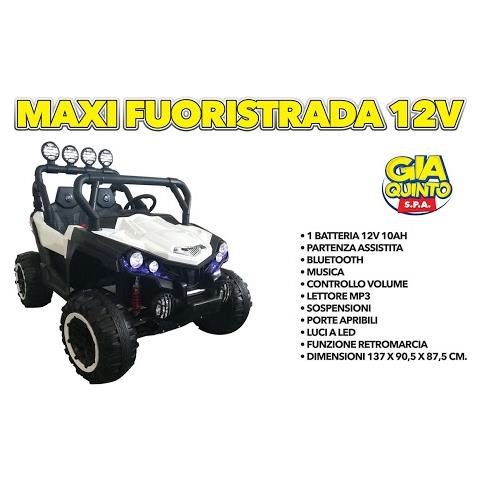 Maxi Fuoristrada Elettrico Bianco - Foto 1