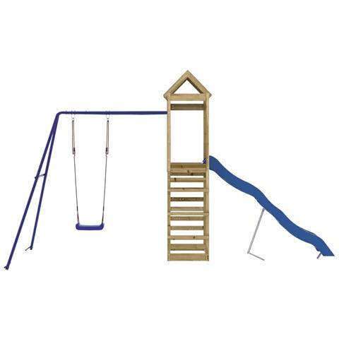 Set Da Gioco Da Esterno In Legno Di Pino Impregnato - Foto 3