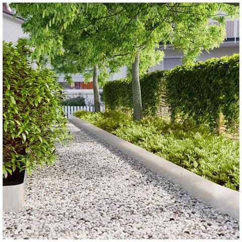 Bordure Per Prato 30 Pz 20x103 Cm Acciaio Inossidabile - Foto 1