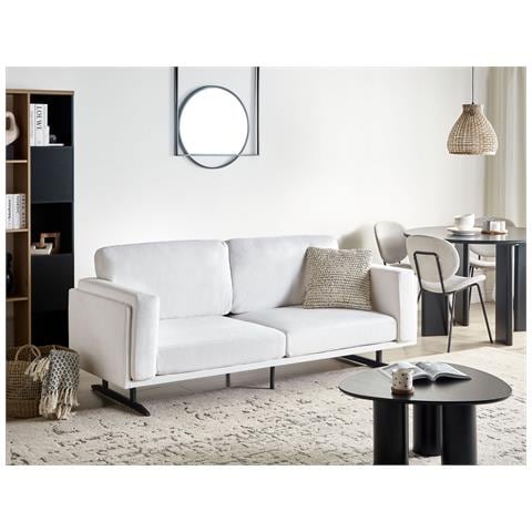 Divano 3 Posti Idre Bianco - Foto 1