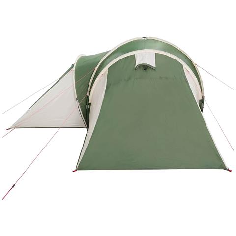 Tenda da Campeggio a Cupola per 6 Persone Verde Impermeabile - Foto 8