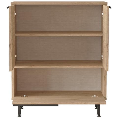 Abio Scarpiera A 3 Ante In Noce - Foto 2