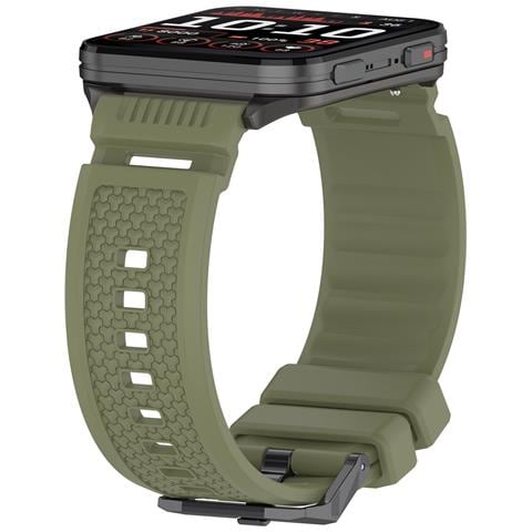 Cinturino In Silicone Compatibile Con Garmin Venu X1: Sportivo, Traspirante E Confortevole Green - Foto 2