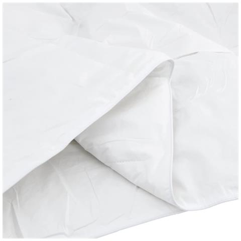 Piumone Altro con cuscino 3 pcs Bianco 240 x 200 cm Piume - Foto 8