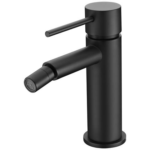 Imex Miscelatore Bidet Monocomando Milos Stick Nero Opaco In Ottone E Zama Con Cartuccia Ceramica Ø26mm E Tubi Flessibili 3-8 Inclusi Modello Imex-bdys045-2ng - Foto 1