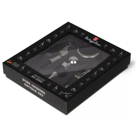 BH-2000 Elegante set regalo di accessori per il vino - Foto 9