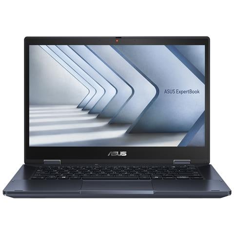ExpertBook B3 Flip B3402FVA-LE2540X Intel Core 5 120U Ibrido (2 in 1) 35,6 cm (14") Touch screen Full HD 16 GB DDR4-SDRAM 512 GB SSD Wi-Fi 6 (802.11ax) Windows 11 Pro Tedesco Nero - Foto 1