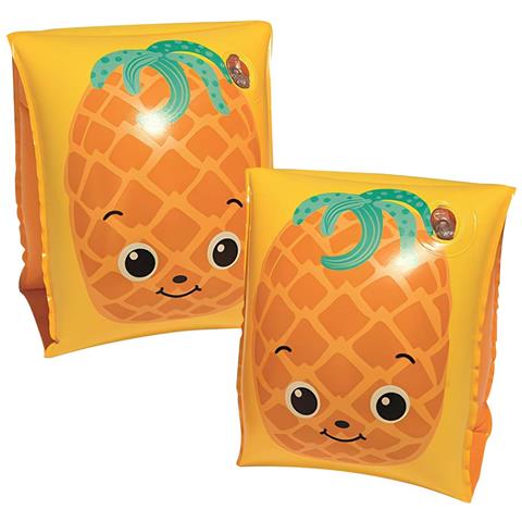 Braccioli Da Nuoto Per Bambini Con Motivo Ananas, Leggeri E Pratici, Arancione - Foto 1