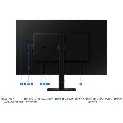 Monitor 32" LCD Flat S80UD 4K Ultra HD Tempo di risposta 5 ms - Foto 17