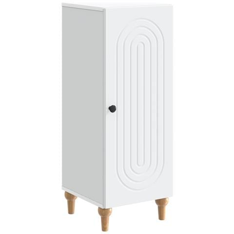 Credenza Bianco 33 x 34,5 x 90 cm Legno ingegnerizzato - Foto 1