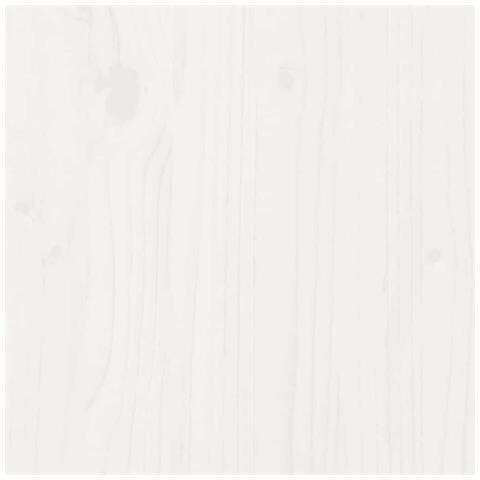 Set Salotto Giardino 7pz con Cuscini Bianco Legno Massello Pino - Foto 9
