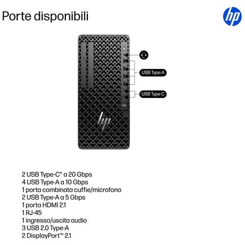 E26GLET PC /stazione di lavoro 285 32 GB DDR5-SDRAM 1 TB SSD Windows 11 Pro Tower AI Workstation, AI PC Nero - Foto 21