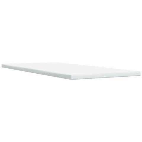 Letto con contenitore LED e materasso Crema 90 x 190 cm Tessuto - Foto 9