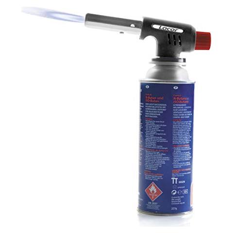 68984 - Testa per torcia a gas professionale, nera - Foto 1