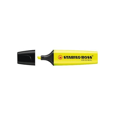 confezione da 10 pezzi - evidenziatore stabilo boss giallo 70/24 - Foto 2