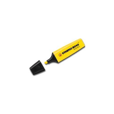 confezione da 10 pezzi - evidenziatore stabilo boss giallo 70/24 - Foto 1