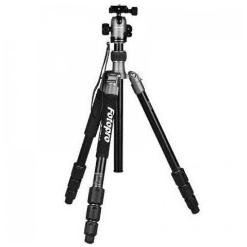 Treppiede con Testa a Sfera Altezza Max 156 cm Nero RL20828 - Foto 1