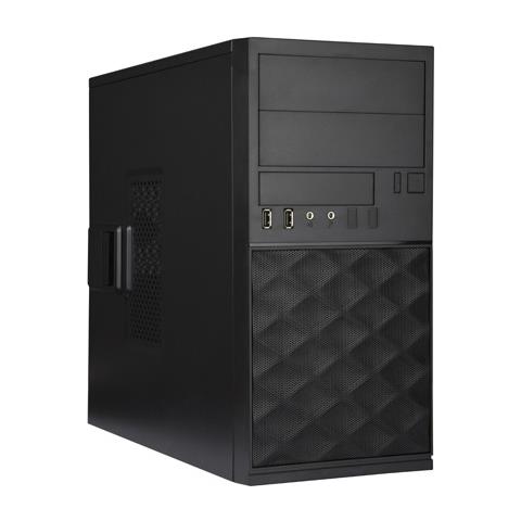 Case PC EFS052 Mini Tower Micro-ATX 2 Porte USB 3.0 Colore Nero  - Foto 1