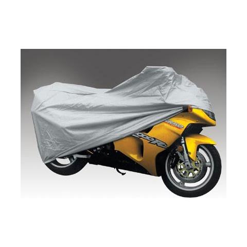 Telo Cover Copri Moto Scooter Bicicletta POLIETILENE Argento Taglia L 130 X 230 Trade Shop