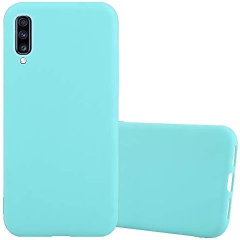 Custodia Compatibile Con Samsung Galaxy A70 In Candy Blu - Coperchio Protettivo In Silicone Tpu Flessibile - Foto 1