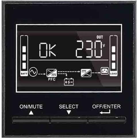 Gruppo di Continuità (UPS) Evo DSP Plus 1200 Doppia Conversione (Online) 1200VA / 1080W 8 Prese AC - Foto 4
