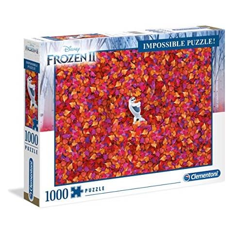 39526 - Impossible Puzzle - Disney Congelato 2-1000 Pezzi - Made In Italia - Puzzle Adulto - Foto 1