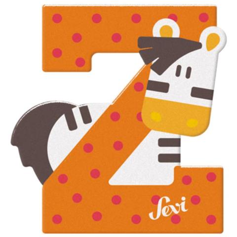 Lettera Z Zebra - Foto 1