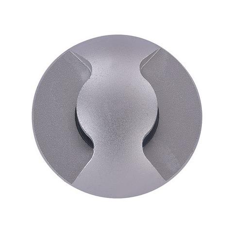 Applique Da Esterno Moderna A Led Argento, Bianco Caldo 3000k 300lm, Ip44 - Foto 2