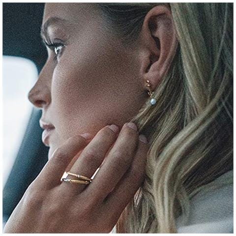 Anello Donna In Acciaio Anello Portside - Anello Acciaio Donna, Anello Da Donna Dorato - Foto 2