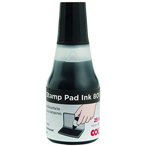 Ts-120478 801 Rilievo Di Bollo Dellinchiostro 25mi Nero - Foto 1