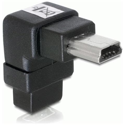 Adattatore per trasferimento dati 65097 - 1 x Mini tipo B Maschio USB - 1 x Mini tipo B Femmina USB - Foto 2