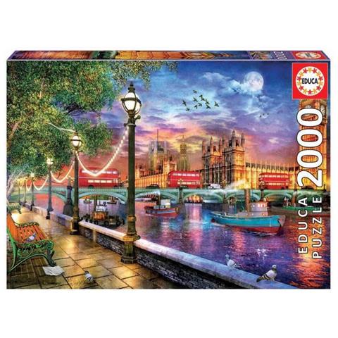 Puzzle - 2000 Londra Al Tramonto - Foto 1