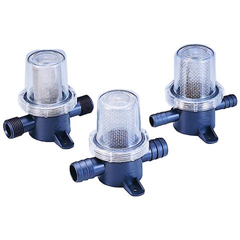 Filtroper Evitare Intasamenti Della Pompa Causati Dai Detriti Presenti In Sentina. Involucro In Plastica Con Coperchio Trasparente Per Facilitare Lispezionee La Pulizia Della Rete Filtrante. - Foto 1