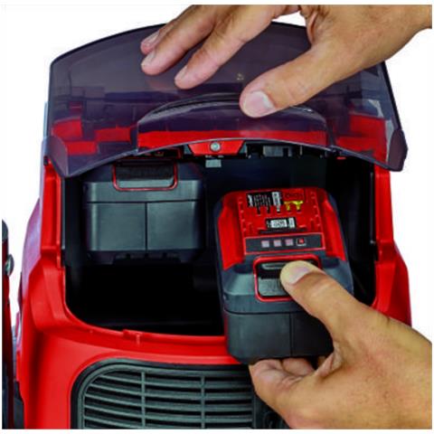 TE-VC 36/25 Li S-Solo 25 L A cilindro Secco e bagnato Sacchetto per la polvere - Foto 9