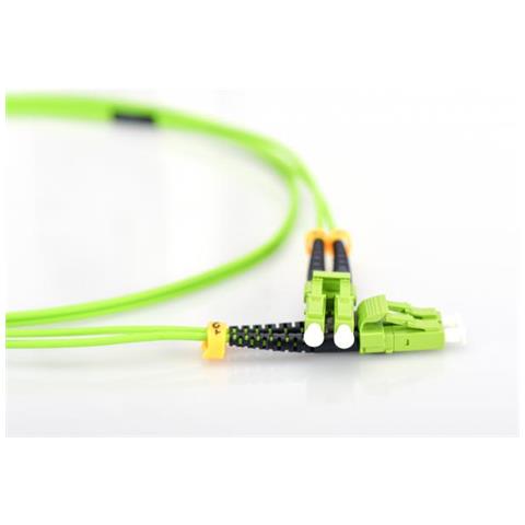 Assmann Electronic Dk-2533-07-5 Cavo A Fibre Ottiche 7 M Om2 Lc Verde - Foto 2