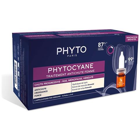 Trattamento Anti Caduta Progressiva Donna 12 Fiale X 5ml cyane - Foto 1