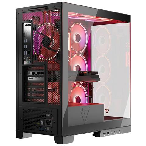 Case Computer Desktop Atx Volcano Space Apex Argb Nero - Foto 2