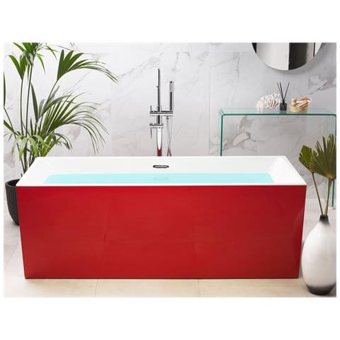 Vasca Da Bagno Freestanding Rios 170 X 80 Cm Rosso - Foto 1