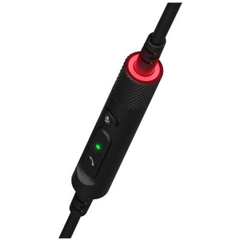 Cuffie Stereo USB C Cablato con Microfono Colore Nero - Foto 1