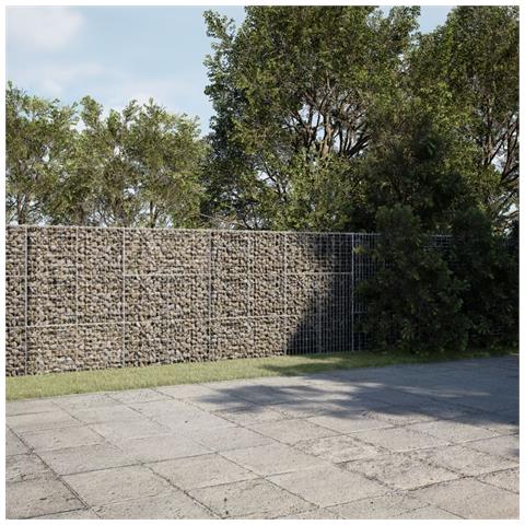Cesto Gabbione Con Copertura 1200x100x150 Cm In Ferro Zincato - Foto 1