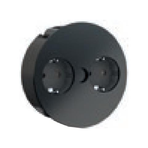 Twist Prolunghe E Multiple 2 M 1 Presa (e) Ac Interno Nero - Foto 1