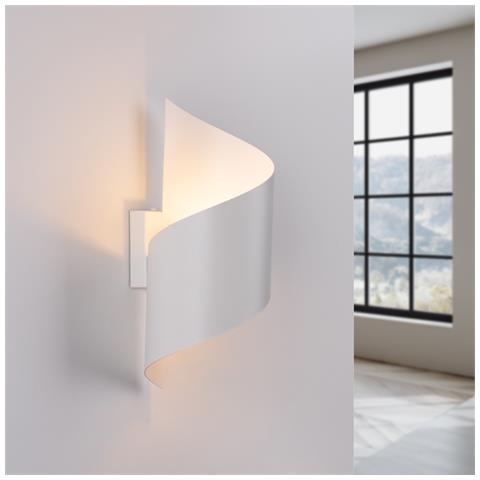 Lampada Da Parete Talassa Bianco Sl. 1308 - Moderno Lampade Da Parete Bianco 31x15x13 Cm - Foto 8