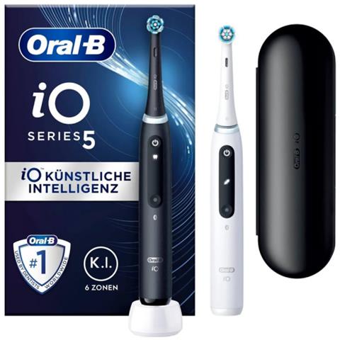Oral-b Io Series 5 Nero/bianco Con 2ã‚â° Manipolo 415121 - Foto 1