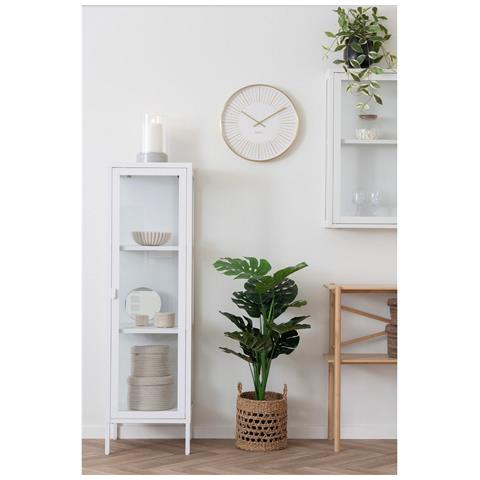 Portacandela Hurricane - Grigio - Vetro - 16x16x25,5 Cm - Foto 3