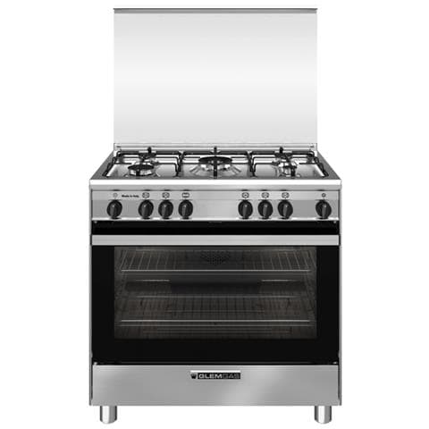 Cucina Gas SA865VI 5 Fuochi a Gas Forno Gas Classe A Dimensioni 70 x 60 cm Colore Acciaio Inox Serie Specialista - Foto 1