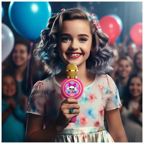 LOL262 microfono Multicolore Microfono per karaoke - Foto 2